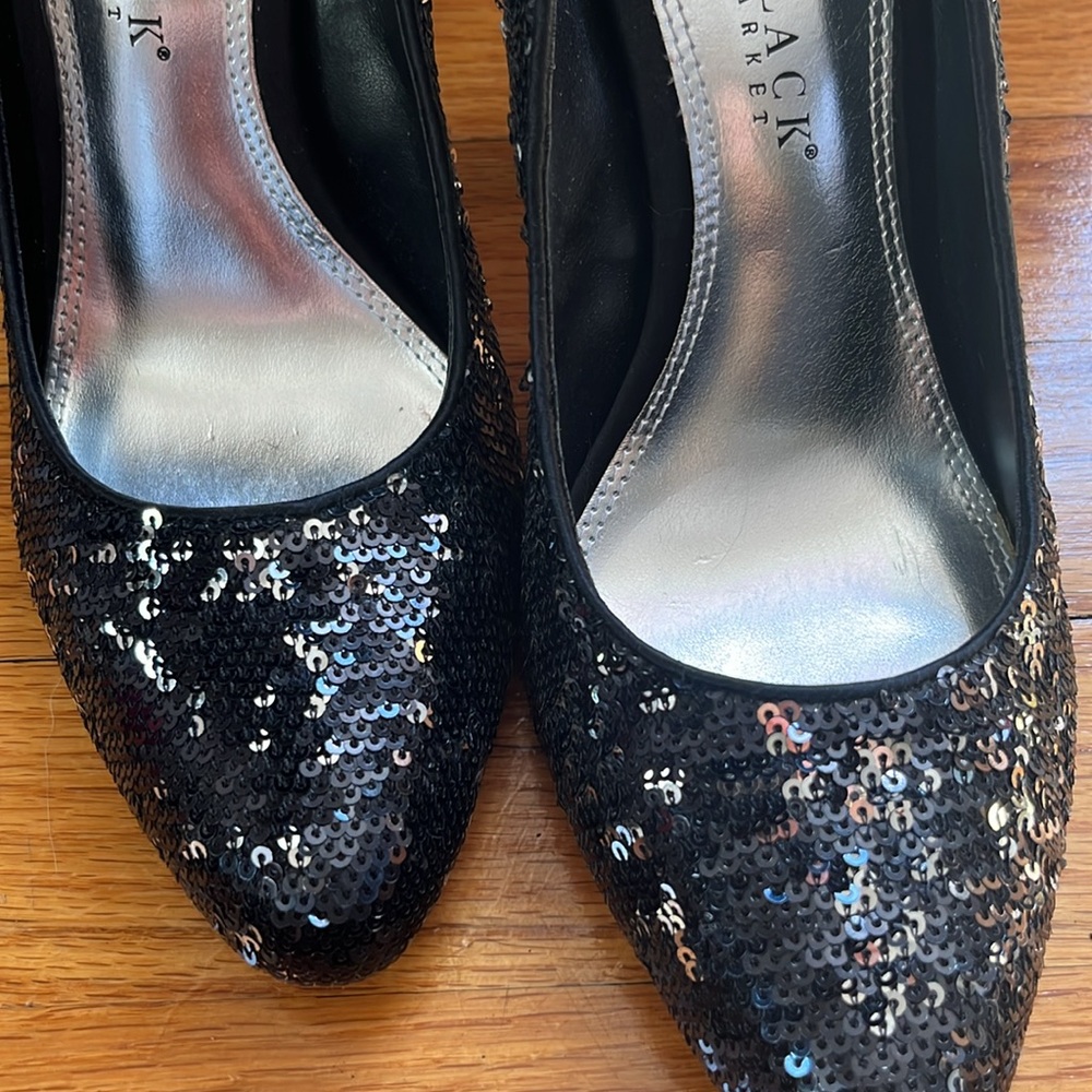 Sparkle and shine in these sexy sequin heels